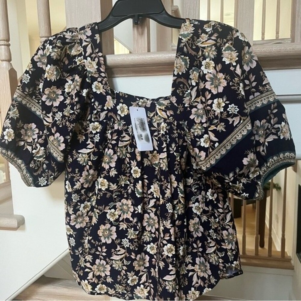 Roan + Ryan Soren Square Neck Top XS NWT - Picture 8 of 13